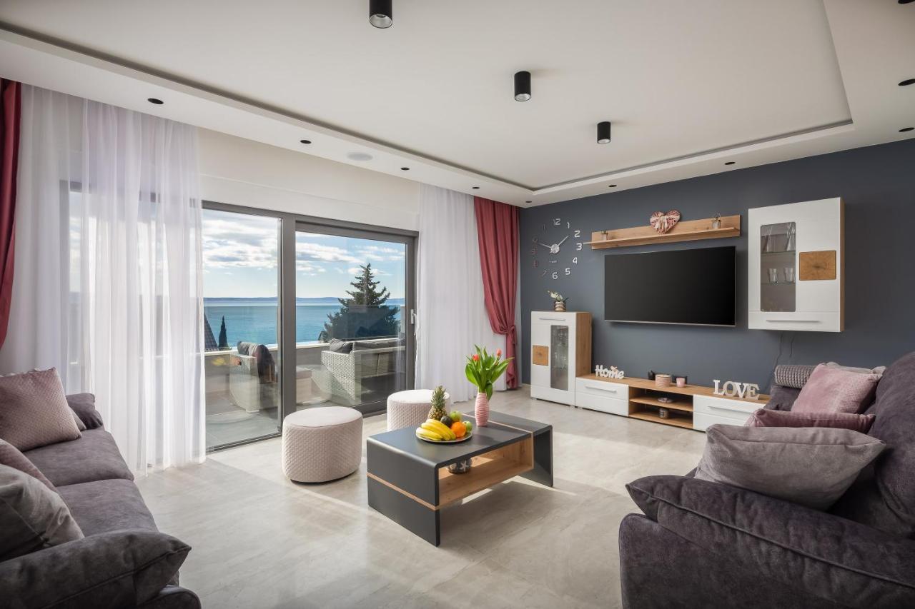 Luxury Apartment Lorena - Private Heated Pool - Jesenice  Luaran gambar