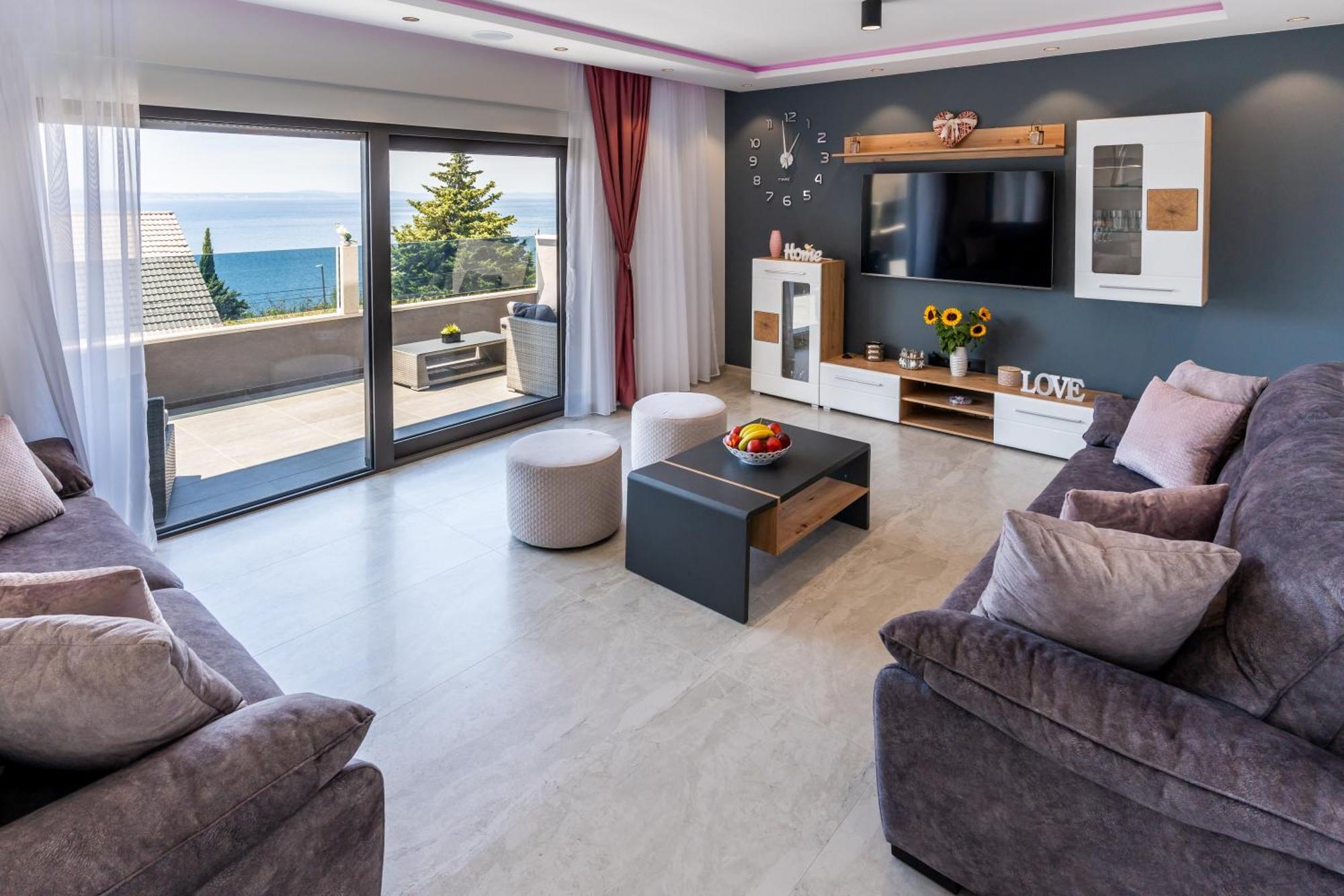 Luxury Apartment Lorena - Private Heated Pool - Jesenice  Luaran gambar